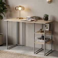 Компьютерный стол Ferrum-decor Кевин 75x120x70 серый ДСП Дуб Сан-Марино 16мм (FRD-101750)