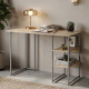 Компьютерный стол Ferrum-decor Кевин 75x120x70 серый ДСП Дуб Сан-Марино 16мм (FRD-101750) - фото 1