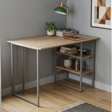 Компьютерный стол Ferrum-decor Кевин 75x140x70 серый ДСП Дуб Сан-Марино 16мм (FRD-101760)