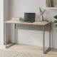 Компьютерный стол Ferrum-decor Майк 75x100x60 серый ДСП Дуб Сан-Марино 16мм (FRD-101770) - фото 1