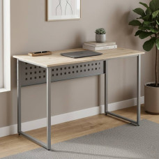 Компьютерный стол Ferrum-decor Майк 75x100x60 серый ДСП Дуб Сан-Марино 32мм (FRD-101775)