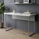 Письменный стол Ferrum-decor Майк 76x120x60 серый ДСП Белое 32мм (FRD-101782) - фото 1