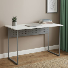 Письменный стол Ferrum-decor Майк 75x100x70 серый ДСП Белое 16мм (FRD-101797)