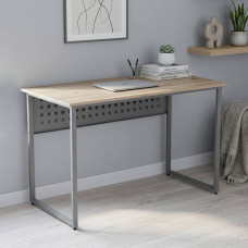 Компьютерный стол Ferrum-decor Майк 75x140x70 серый ДСП Дуб Сан-Марино 16мм (FRD-101820)