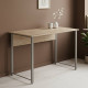 Компьютерный стол Ferrum-decor Курт 75x100x60 серый ДСП Дуб Сан-Марино 16мм (FRD-101830) - фото 1