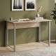 Компьютерный стол Ferrum-decor Курт 75x100x60 серый ДСП Дуб Сан-Марино 32мм (FRD-101835) - фото 1