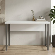 Письмовий стіл Ferrum-decor Курт 76x120x60 сірий ДСП Біле 32мм (FRD-101842)