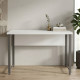 Письмовий стіл Ferrum-decor Курт 76x120x60 сірий ДСП Біле 32мм (FRD-101842) - фото 1