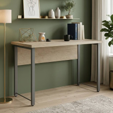 Письмовий стіл Ferrum-decor Курт 76x100x70 сірий ДСП Дуб Сонома 32мм (FRD-101863)