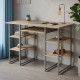 Комп'ютерний стіл Ferrum-decor Тім 75x120x70 сірий ДСП Дуб Сан-Марино 16мм (FRD-101890) - фото 1