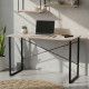 Письменный стол Ferrum-decor Дейв 75x100x60 черный ДСП Дуб Сонома 16мм (FRD-101965) - фото 1