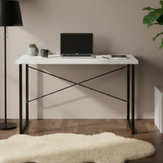 Письменный стол Ferrum-decor Дейв 76x100x60 черный ДСП Белое 32мм (FRD-101969)