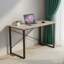 Компьютерный стол Ferrum-decor Дейв 75x120x60 черный ДСП Дуб Сан-Марино 16мм (FRD-101976)