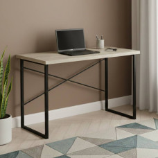Письменный стол Ferrum-decor Дейв 76x120x60 черный ДСП Дуб Сонома 32мм (FRD-101979)