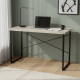 Письменный стол Ferrum-decor Дейв 76x100x70 черный ДСП Дуб Сонома 32мм (FRD-101999) - фото 1