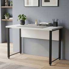 Письменный стол Ferrum-decor Курт 76x120x60 черный ДСП Белое 32мм (FRD-102028)