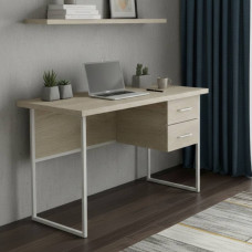 Письменный стол Ferrum-decor Дакота 76x140x60 белый ДСП Дуб Сонома 32мм (FRD-102104)