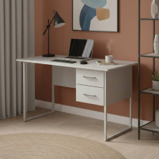 Письменный стол Ferrum-decor Дакота 75x120x70 белый ДСП Белое 16мм (FRD-102116)