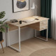 Компьютерный стол Ferrum-decor Дакота 75x120x70 белый ДСП Дуб Сан-Марино 16мм (FRD-102119) - фото 1