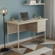 Письменный стол Ferrum-decor Дакота 76x140x70 белый ДСП Дуб Сонома 32мм (FRD-102132) - фото 1
