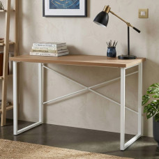 Письменный стол Ferrum-decor Дейв 76x100x60 белый ДСП Дуб Сонома 32мм (FRD-102142)