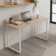 Компьютерный стол Ferrum-decor Дейв 75x100x60 белый ДСП Дуб Сан-Марино 32мм (FRD-102144) - фото 1