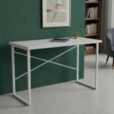 Письмовий стіл Ferrum-decor Дейв 76x140x60 білий ДСП Біле 32мм (FRD-102161)