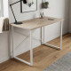 Компьютерный стол Ferrum-decor Дейв 75x120x70 белый ДСП Дуб Сан-Марино 16мм (FRD-102179) - фото 1