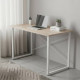 Компьютерный стол Ferrum-decor Дейв 75x120x70 белый ДСП Дуб Сан-Марино 32мм (FRD-102184) - фото 1