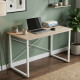 Компьютерный стол Ferrum-decor Дейв 75x140x70 белый ДСП Дуб Сан-Марино 16мм (FRD-102189) - фото 1