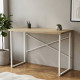 Письмовий стіл Ferrum-decor Дейв 76x140x70 білий ДСП Дуб Сонома 32мм (FRD-102192) - фото 1