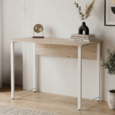 Компьютерный стол Ferrum-decor Курт 75x100x60 белый ДСП Дуб Сан-Марино 16мм (FRD-102199)
