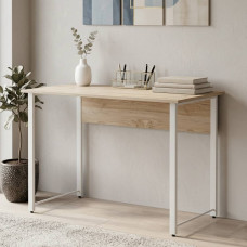 Компьютерный стол Ferrum-decor Курт 75x120x60 белый ДСП Дуб Сан-Марино 16мм (FRD-102209)