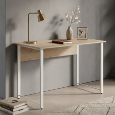 Компьютерный стол Ferrum-decor Курт 75x140x60 белый ДСП Дуб Сан-Марино 16мм (FRD-102219)