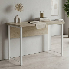 Письмовий стіл Ferrum-decor Курт 76x120x70 білий ДСП Дуб Сонома 32мм (FRD-102242)