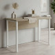 Письмовий стіл Ferrum-decor Курт 76x120x70 білий ДСП Дуб Сонома 32мм (FRD-102242) - фото 1