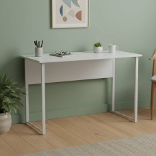 Письмовий стіл Ferrum-decor Курт 75x140x70 білий ДСП Біле 16мм (FRD-102246)