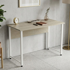 Письменный стол Ferrum-decor Курт 75x140x70 белый ДСП Дуб Сонома 16мм (FRD-102247)