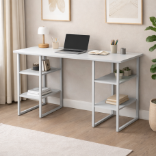 Письменный стол Ferrum-decor Карэн 75x120x60 белый ДСП Белое 16мм (FRD-102256)