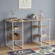 Письменный стол Ferrum-decor Карэн 76x120x60 белый ДСП Дуб Сонома 32мм (FRD-102262) - фото 1