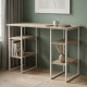 Письменный стол Ferrum-decor Карэн 75x140x60 белый ДСП Дуб Сонома 16мм (FRD-102267) - фото 1