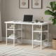Письмовий стіл Ferrum-decor Карен 76x140x60 білий ДСП Біле 32мм (FRD-102271) - фото 1