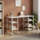 Письменный стол Ferrum-decor Карэн 75x140x70 белый ДСП Белое 16мм (FRD-102286) - фото 1