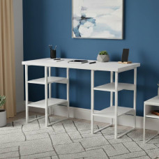 Письмовий стіл Ferrum-decor Карен 76x140x70 білий ДСП Біле 32мм (FRD-102291)