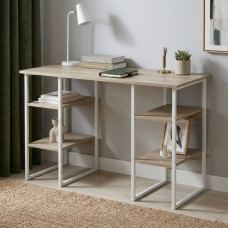 Письменный стол Ferrum-decor Карэн 76x140x70 белый ДСП Дуб Сонома 32мм (FRD-102292)