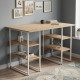 Комп'ютерний стіл Ferrum-decor Карен 75x140x70 білий ДСП Дуб Сан-Марино 32мм (FRD-102294) - фото 1