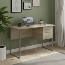 Письменный стол Ferrum-decor Дакота 75x120x60 серый ДСП Дуб Сонома 16мм (FRD-102311)