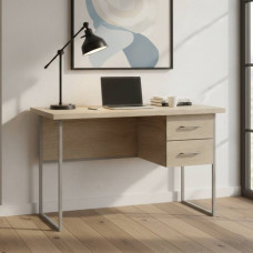 Письменный стол Ferrum-decor Дакота 76x120x60 серый ДСП Дуб Сонома 32мм (FRD-102316)