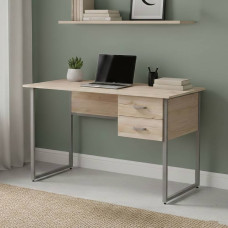 Комп'ютерний стіл Ferrum-decor Дакота 75x120x60 сірий ДСП Дуб Сан-Марино 32мм (FRD-102318)