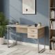 Комп'ютерний стіл Ferrum-decor Дакота 75x140x60 сірий ДСП Дуб Сан-Марино 32мм (FRD-102328) - фото 1